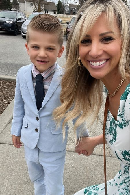 Colton’s suit and my dress. I love the suits for boys at H&M. They have lasted for years for my boys! Sizing can run a little different. I’d size up one size. My dress runs TTS. I’m wearing a small. You can see my previous posts for a full view and also in my SHEIN collection. :) 


#LTKstyletip #LTKfamily #LTKkids