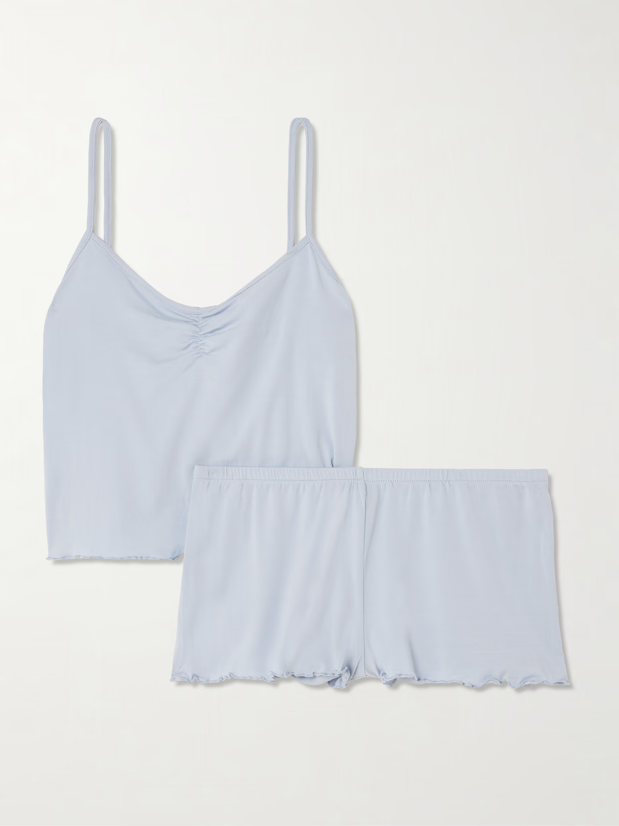 SKIMS - Skims Sleep Cami Set - Zen Blue | NET-A-PORTER (US)