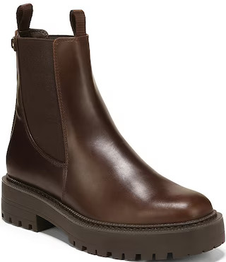 Sam Edelman Laguna Waterproof Leather Chelsea Platform Booties | Dillard's | Dillard's