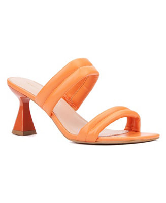 Fashion To Figure Women's Sophia Wide Width Heels Sandals - Macy's | Macy's