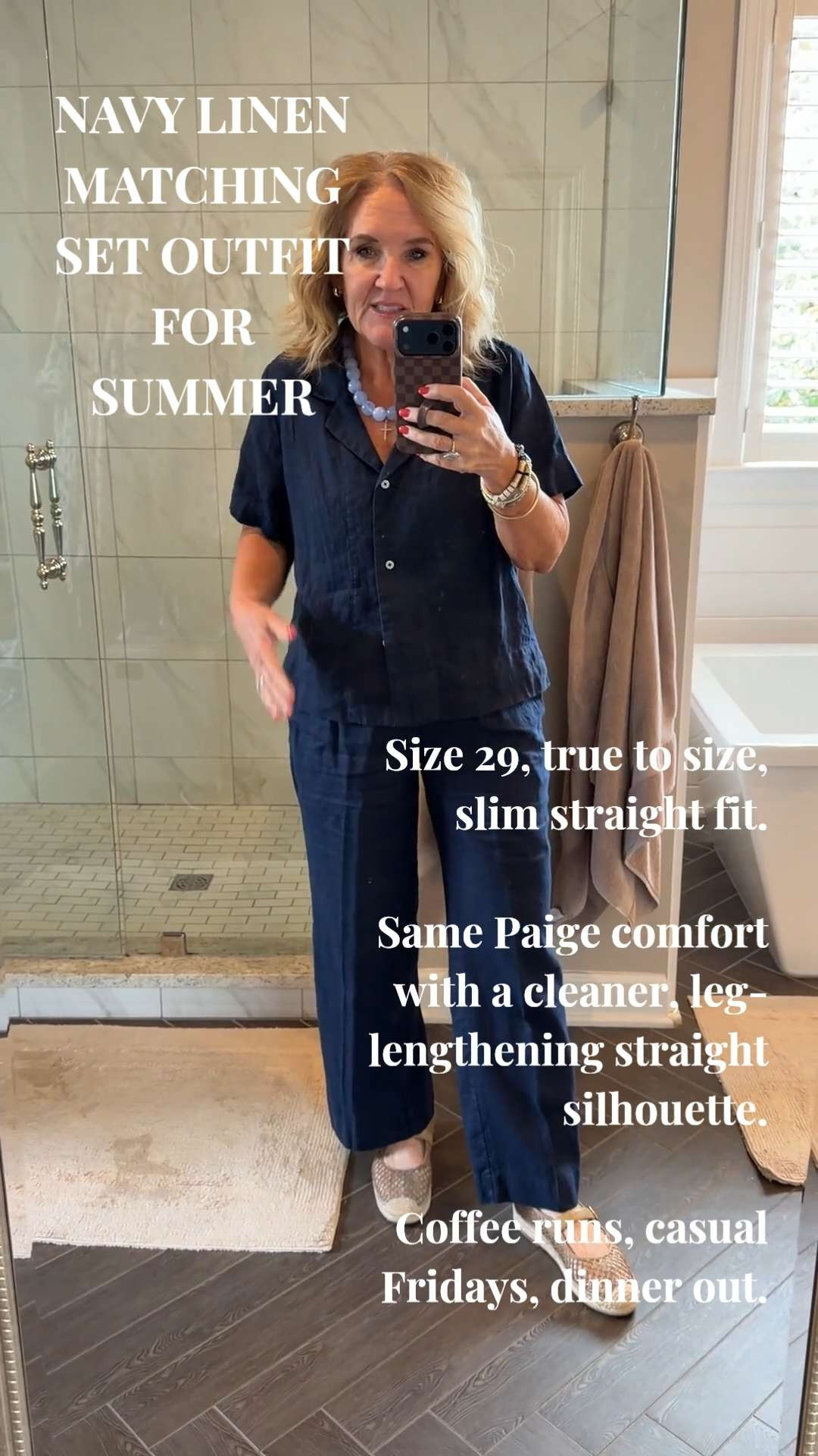 Tap the bell 🔔, heart ❤️ this post, and save for later!

I genuinely thought the Paige Vanessa only came in that soft wide-leg fit… until I found the straight leg version.

If you already love the Vanessa fit through the waist and hips, this gives you the same comfortable feel with a more polished, streamlined leg.
Easy to dress up with a blazer or keep casual with sneakers and a tee.
The denim has that soft, broken-in feel without losing structure.

I’m wearing my usual size, and I’d say they run true to size with a flattering straight fit.

Perfect for casual dinners, travel days, errands, or everyday outfits that still feel put together.

If you already love Paige denim, this version is absolutely worth trying. 

 #LTKootd #LTKSeasonal #LTKOver40
