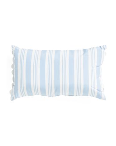 14x24 Indoor Outdoor Samuel Stripe Pillow | TJ Maxx
