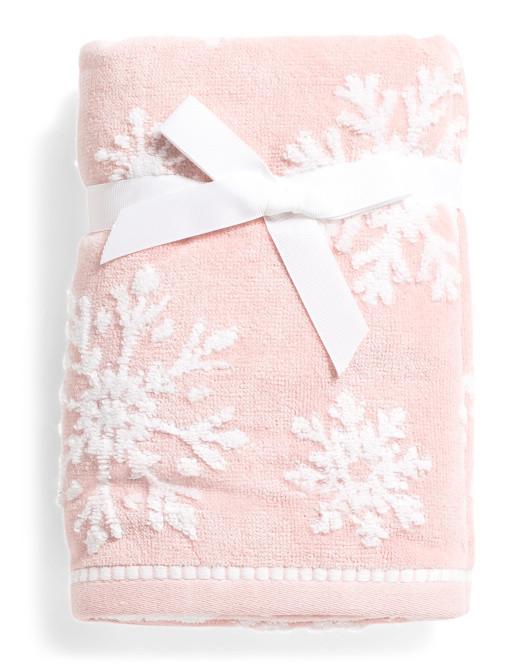 2pk Winter Flurries Hand Towels | TJ Maxx
