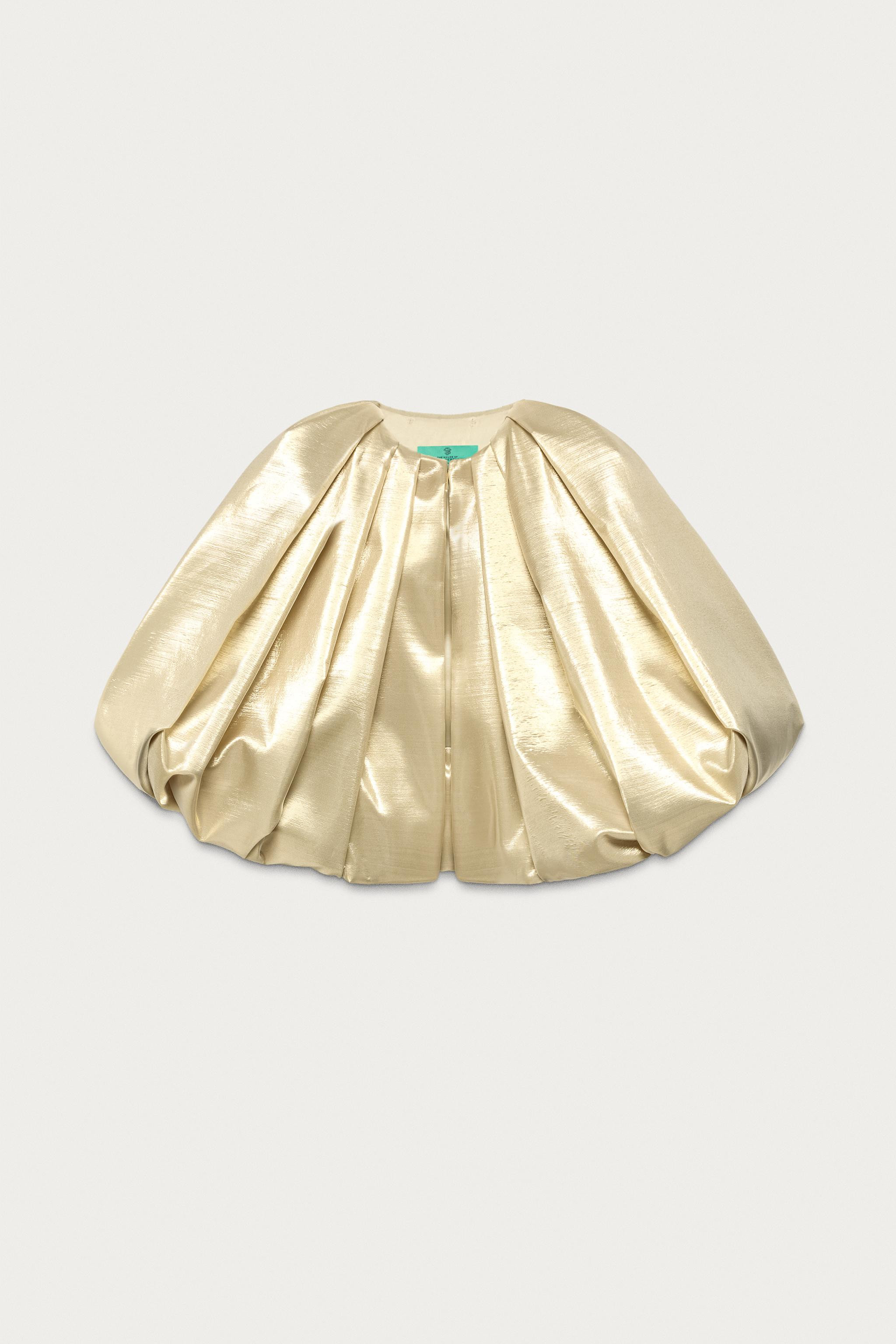 MARISA BERENSON X ZARA VOLUMINOUS JACKET | Zara UK