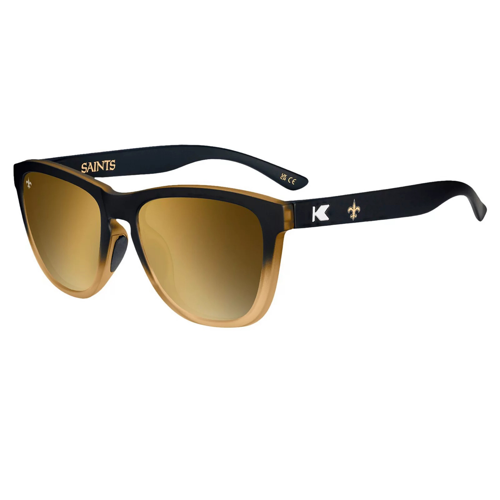 Knockaround New Orleans Saints Premiums Sport Sunglasses, Gold | Kohl's