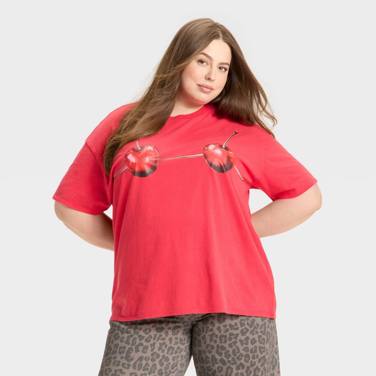 Women's Short Sleeve Round Neck Oversized Graphic T-Shirt - Wild Fable™ | Target