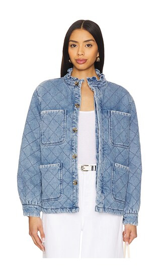 Quilted Pablo Jacket in Rodeo Vintage | Revolve Clothing (Global)