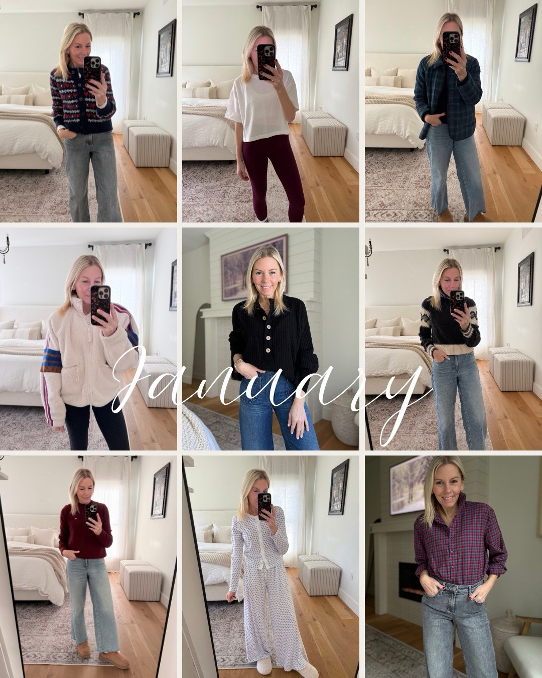 JANUARY LOOKS ❄️

#LTKOver40 #LTKgrwm #LTKootd