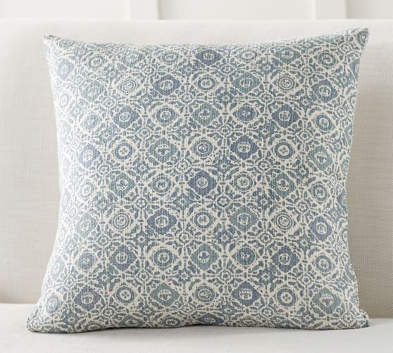 Elinor Reversible Print Pillow Cover | Pottery Barn (US)