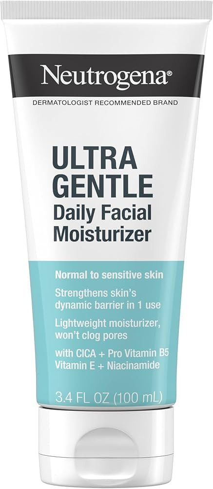 Neutrogena Fragrance Free Daily Facial Moisturizer, Face Moisturizer for Sensitive & Dry Skin wit... | Amazon (US)