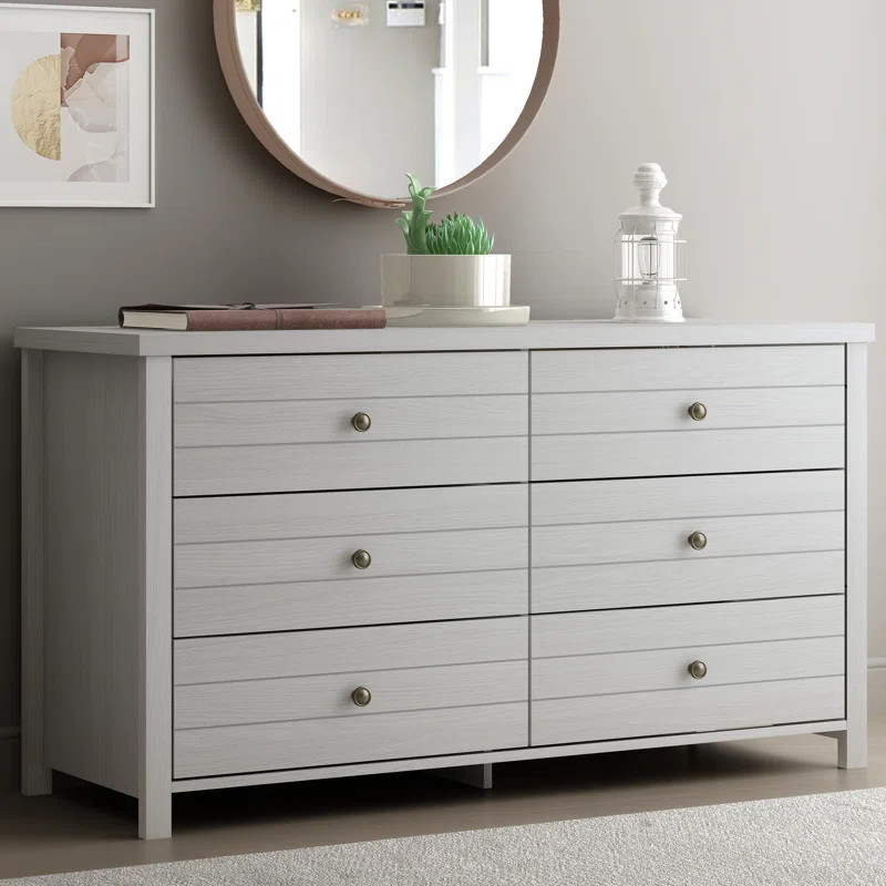Kiara 6 Drawer 51'' W Dresser | Wayfair North America