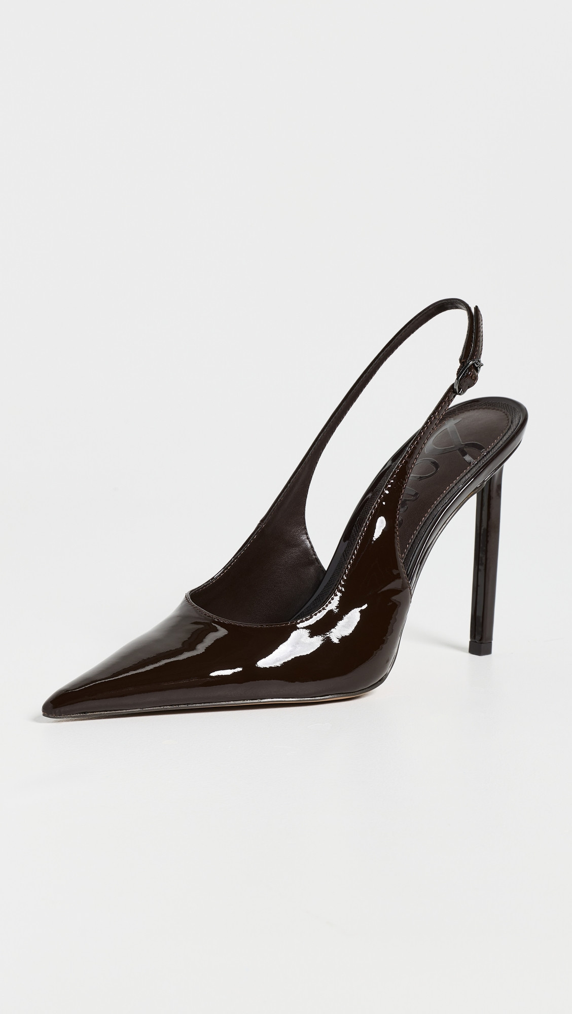 Sam Edelman Tegan Patent Leather Pumps Rich Chocolate 10 | Shopbop