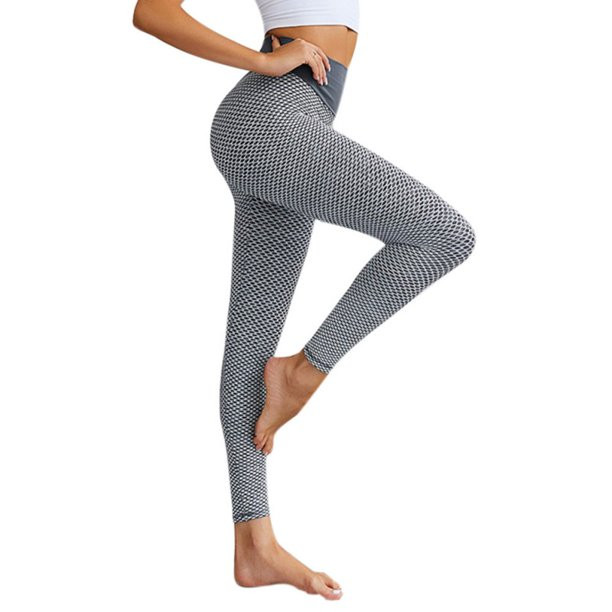 Butt Lifting Sexy Yoga Pants for Women High Waisted Leggings Workout Running Tummy Control Sport ... | Walmart (US)