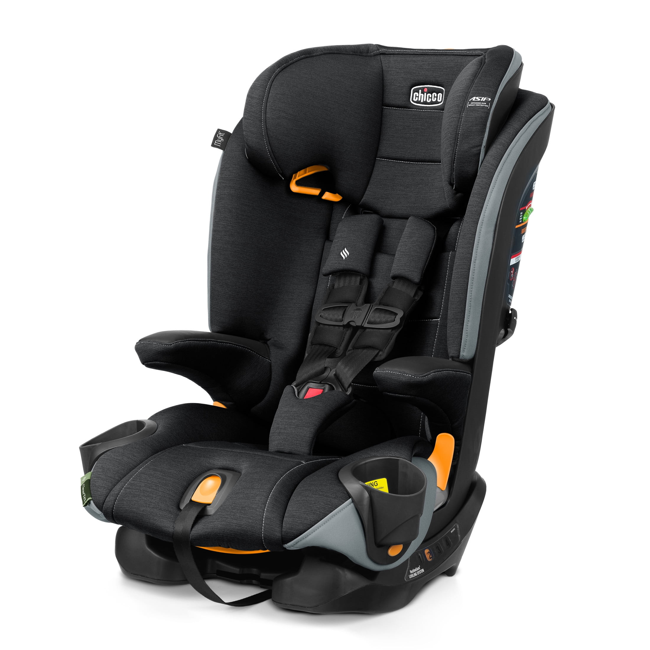 Chicco MyFit® ClearTex® 2-in-1 Forward-Facing Harness Booster Car Seat for Toddlers  - Obsidian... | Walmart (US)