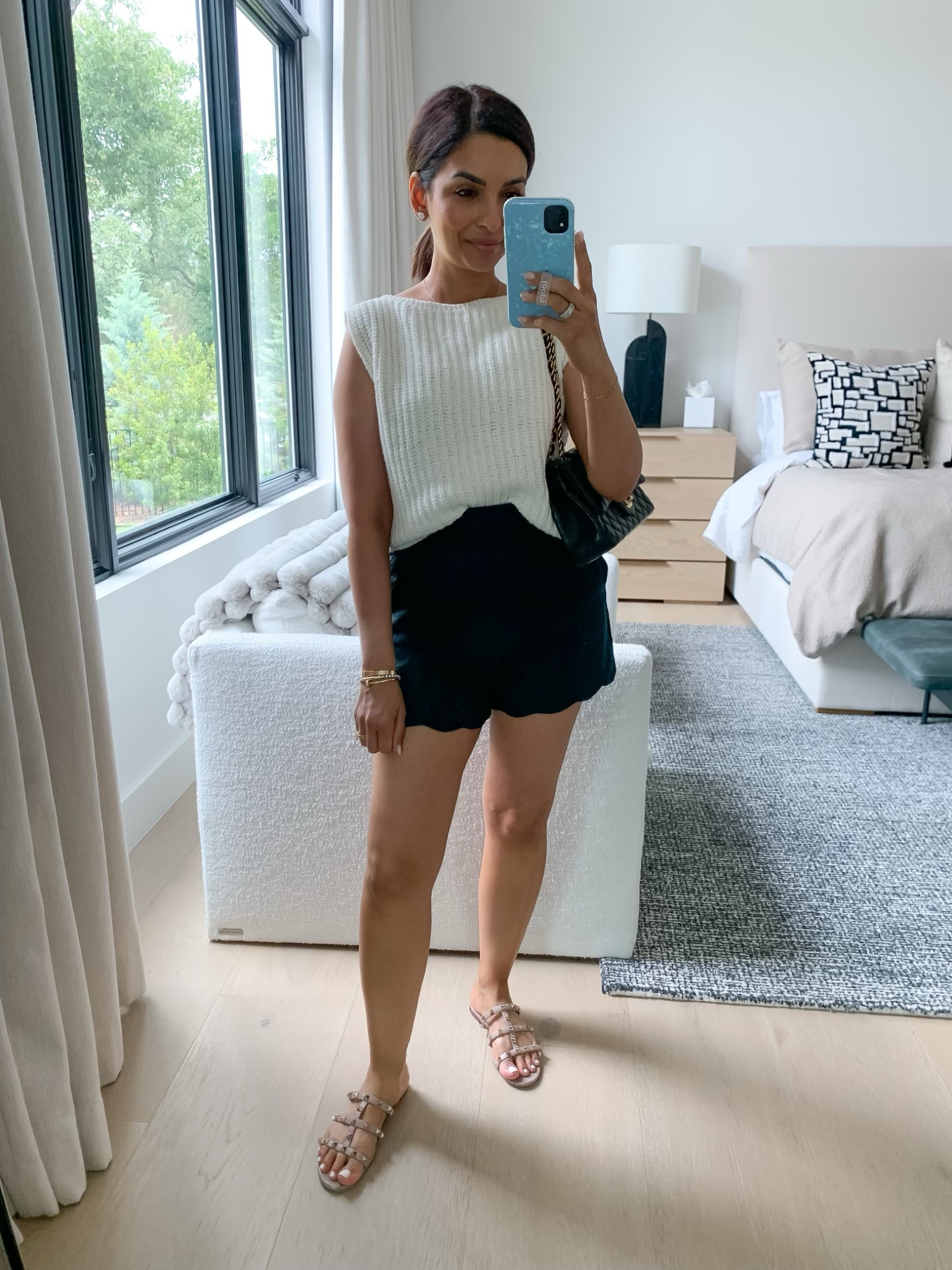 I love how chic this outfit is. My shorts are on sale for 25% off at Abercrombie! Plus use my stackable code AFNASREEN. Wearing size XS for both the top and shorts 🤍

#LTKSaleAlert #LTKStyleTip #LTKFindsUnder100