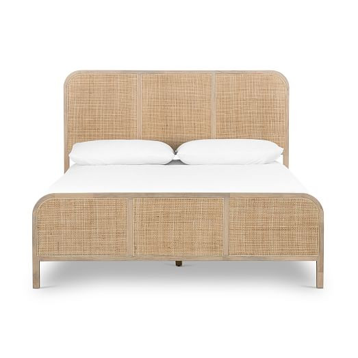 Modern Rattan Bed | West Elm (US)