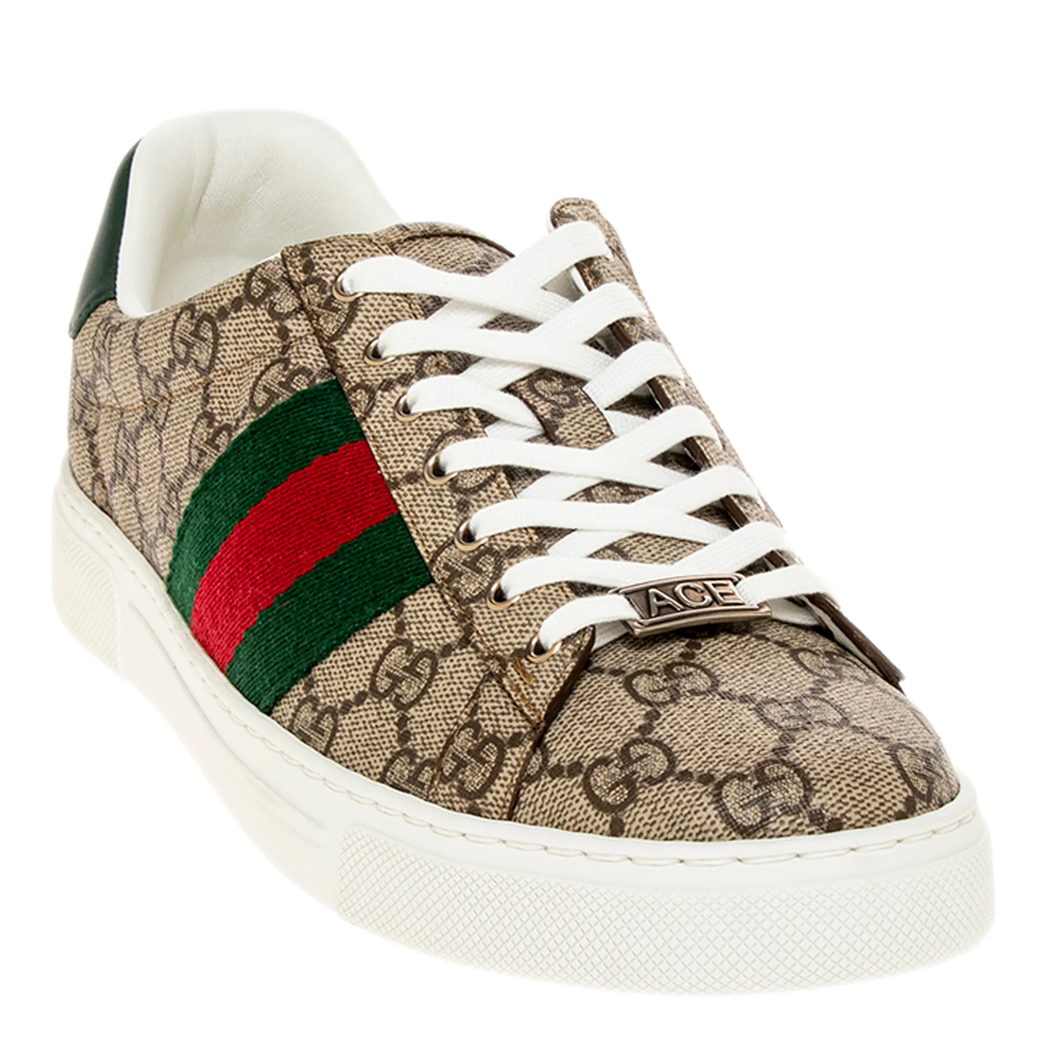 Gucci Men's Ace Sneakers with Web | Overstock