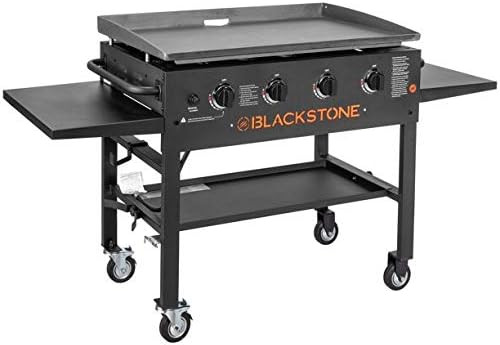 Blackstone New Version Cooking 4 Burner Flat Top Gas Grill Propane Fuelled Restaurant Grade Profe... | Amazon (US)