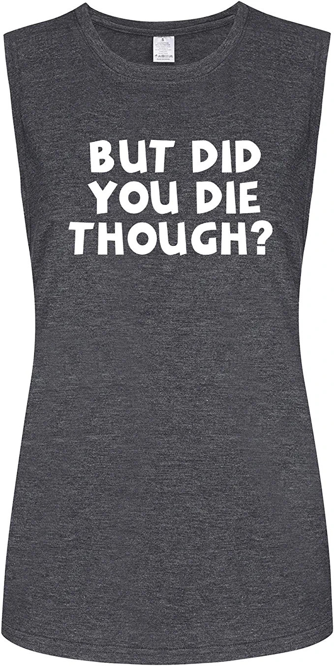 FANNOO Tank Tops for Women-Womens Funny Saying Fitness Workout Racerback Tank Tops Sleeveless Shi... | Amazon (US)