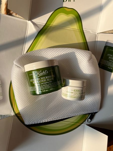 Kiehls avocado eye cream and avocado face mask 🥑 

#LTKbeauty
