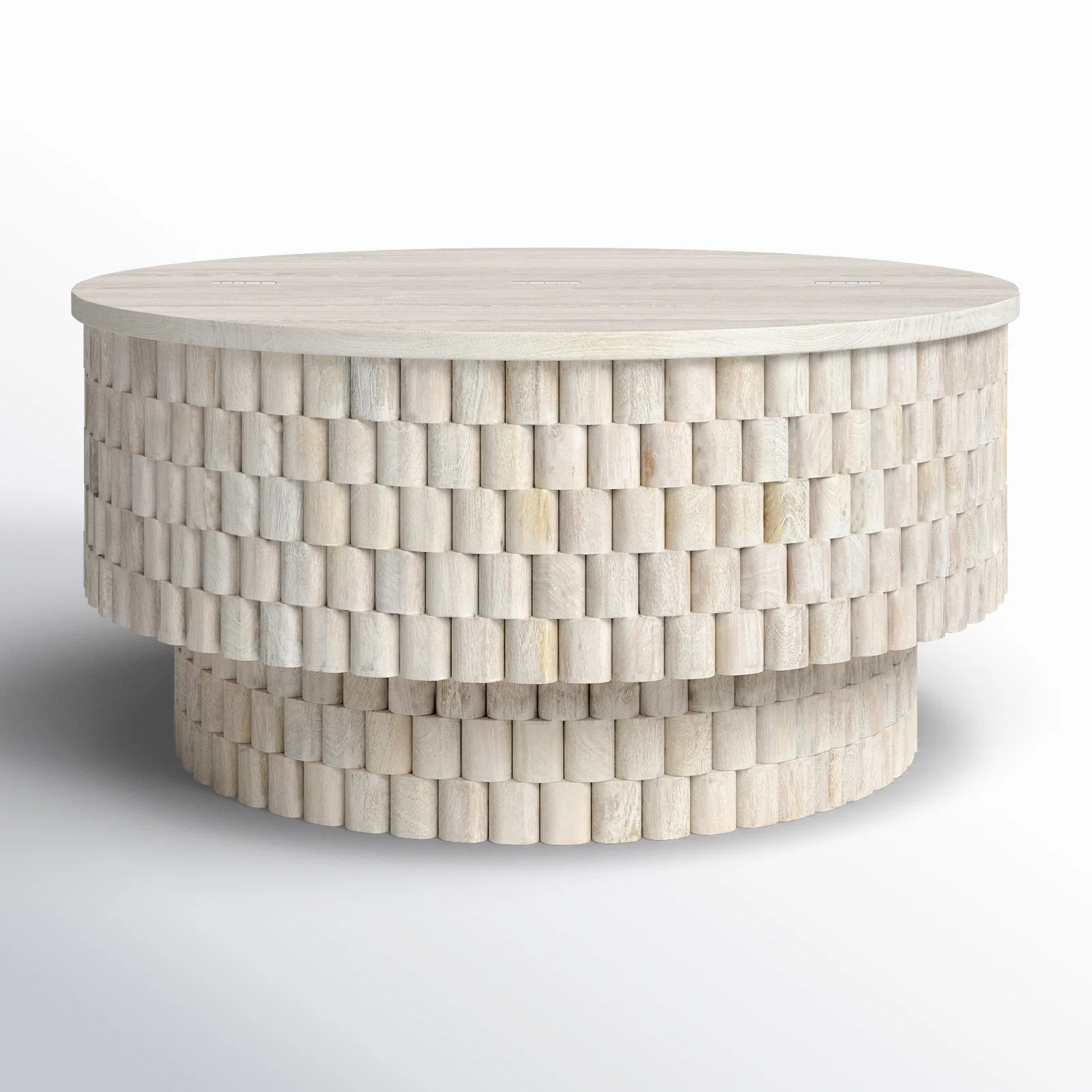 Abshire 40" Solid Wood Storage Coffee Table | Joss & Main