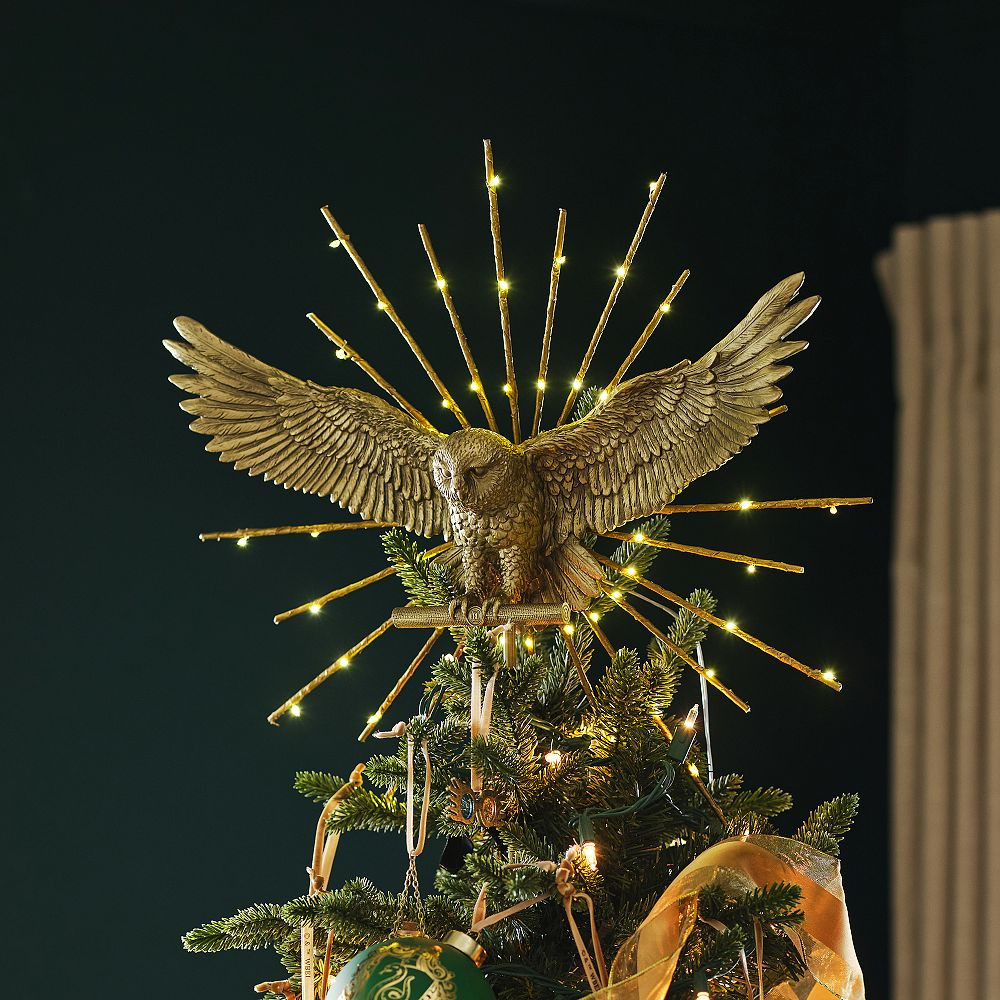 Harry Potter™ Hedwig™ Light-Up Tree Topper | Pottery Barn Teen