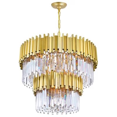 12 - Light Unique / Statement Tiered Chandelier CWI Lighting | Wayfair North America