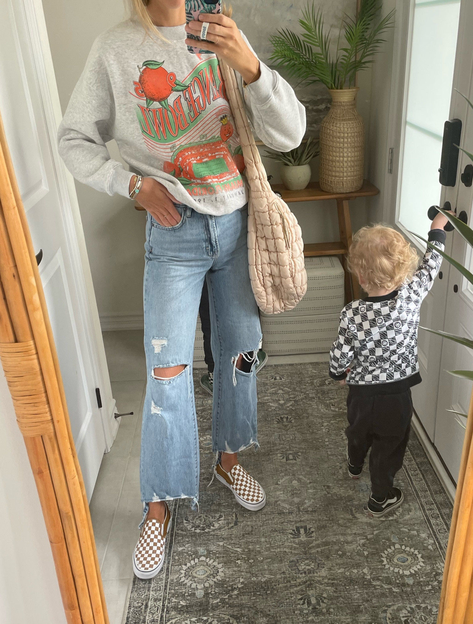 New kicks & mom bag

#LTKsummer #LTKshoes #LTKspring