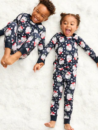 Printed Snug-Fit Pajama Set for Toddler & Baby | Old Navy (US)