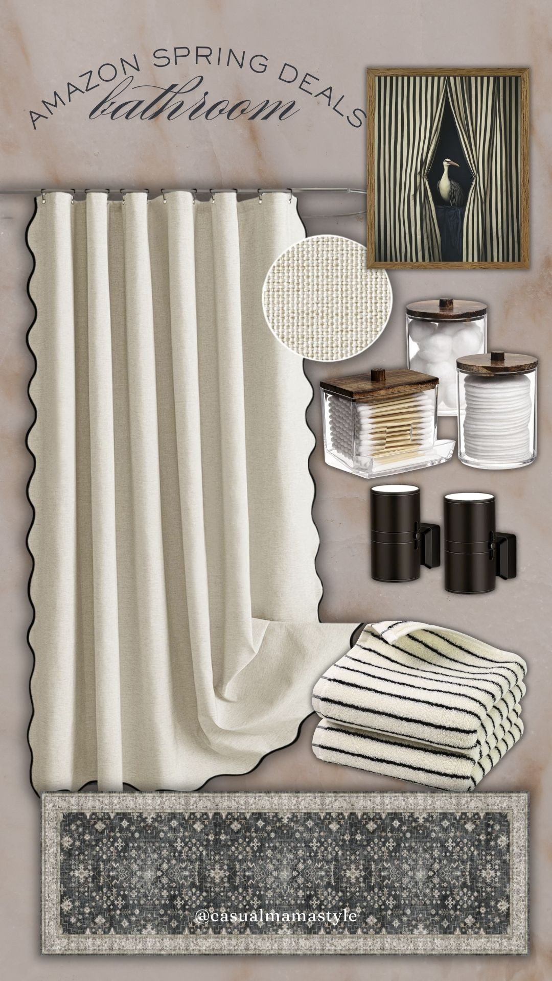 Sometimes your space just need a lil' change. I am using all the @amazon Spring Deals to do just that this Spring. A bathroom refresh is always a good option! #ad #founditonamazon  

 #LTKselfcare #LTKHome #LTKSaleAlert