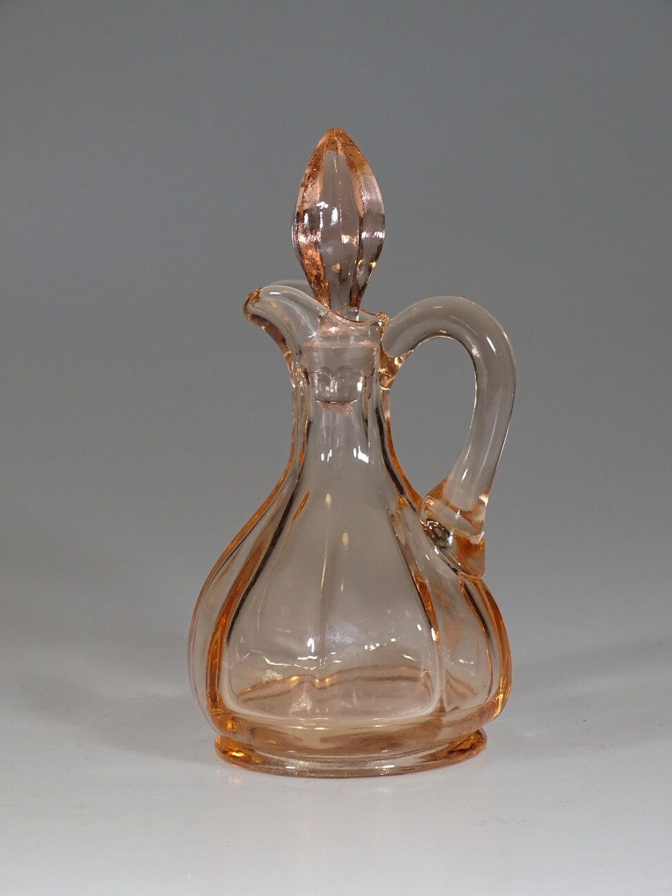 Vintage Deco United States Glass Company Pink Glass Cruet & Stopper c.1935  | eBay | eBay US