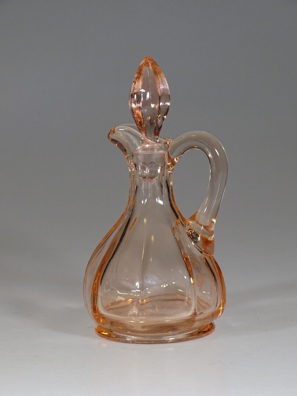 Vintage Deco United States Glass Company Pink Glass Cruet & Stopper c.1935  | eBay | eBay US