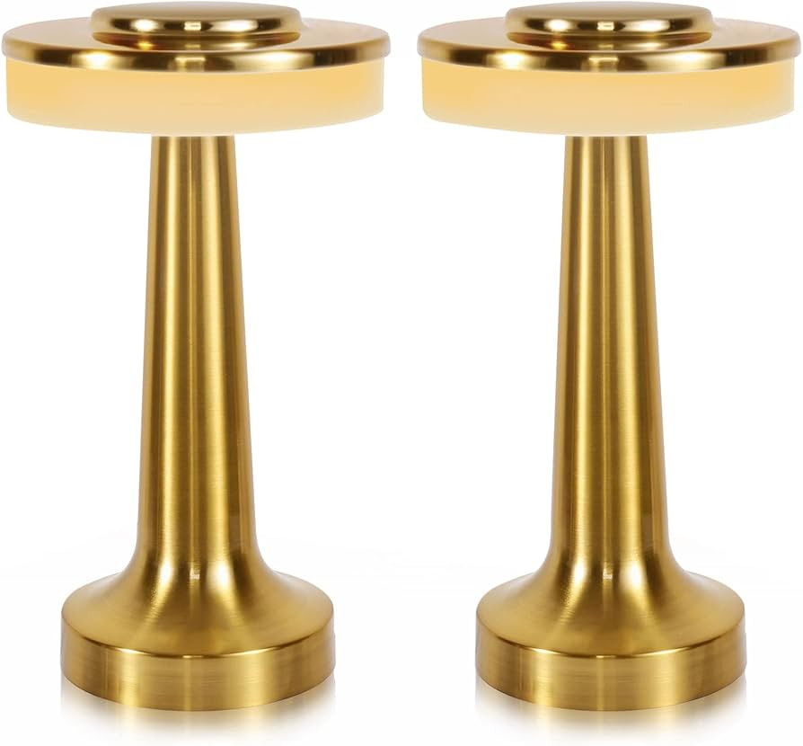 Cordless Table Lamp, Portable LED Desk Lamp, Table Sensor Control Beside Lamps, Kids Night Light ... | Amazon (US)