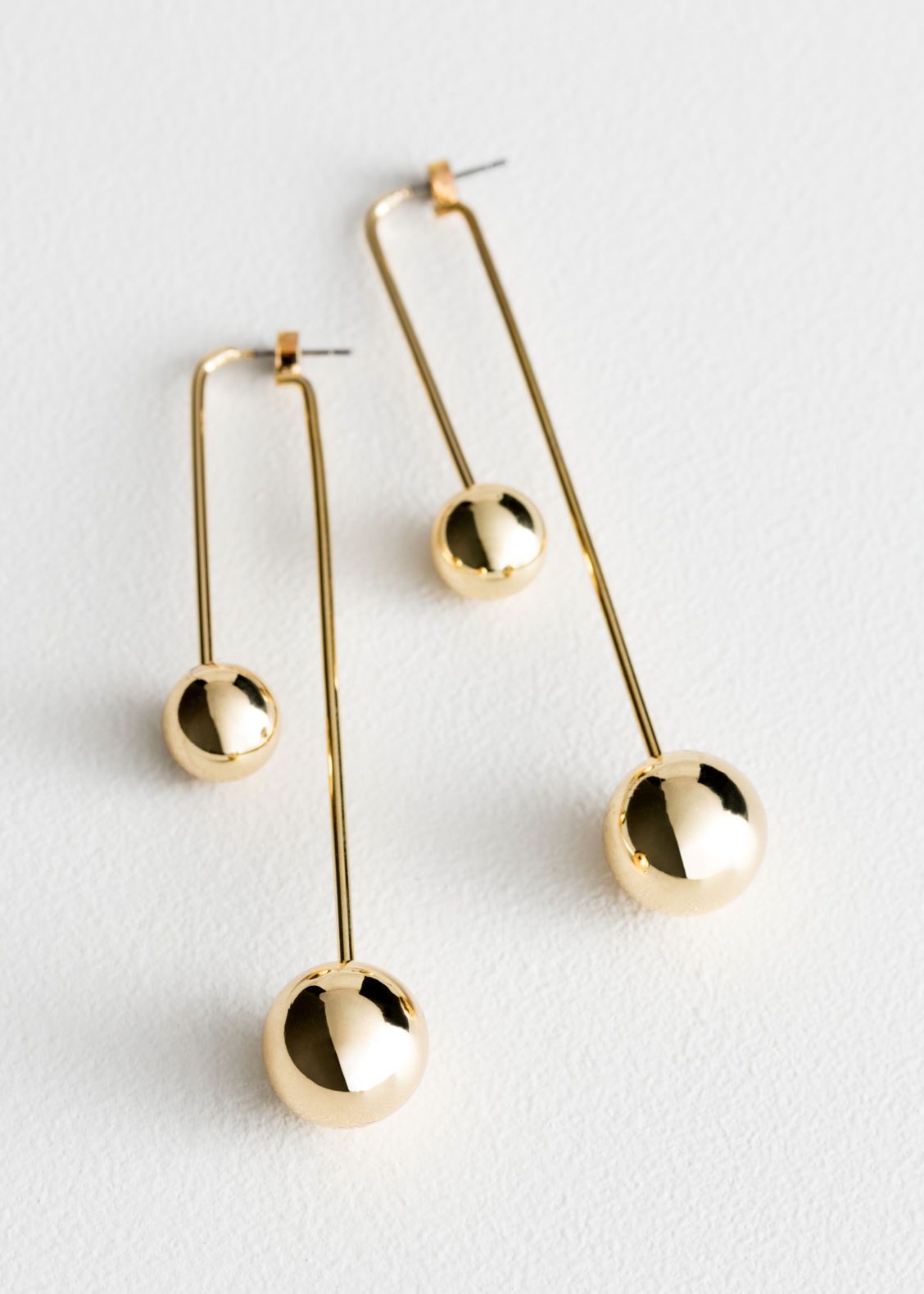 Duo Sphere Front Back Earrings | & Other Stories (EU + UK)