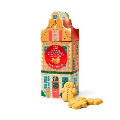 M&S Gingerbread Musical House Tin - 4oz | Target