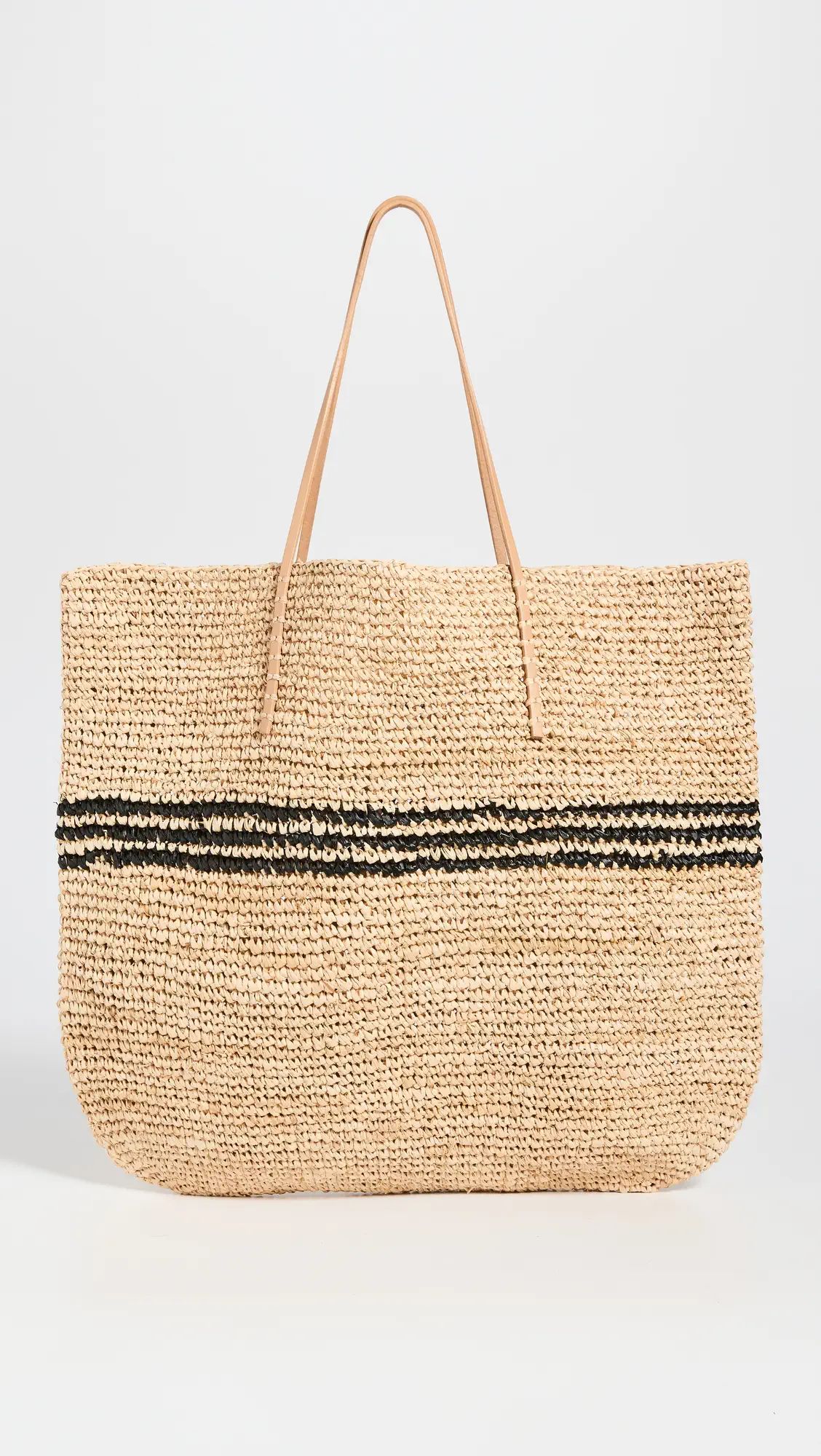 Hat Attack Luxe Stripe Tote | Shopbop | Shopbop
