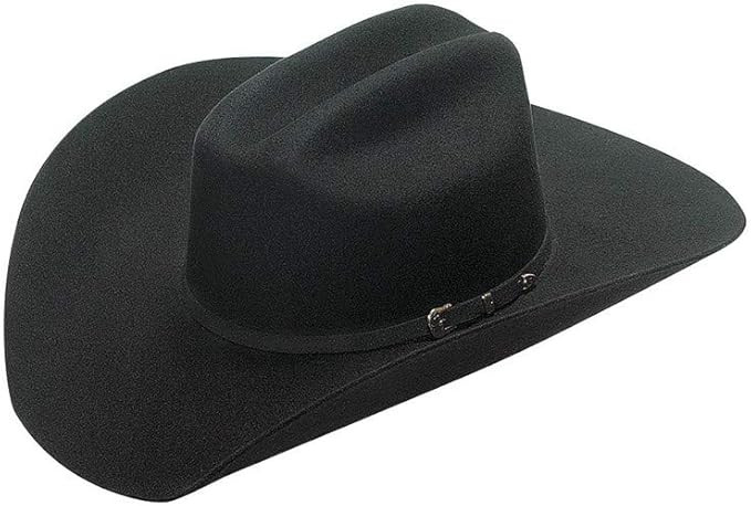 Twister Western Cowboy Hat Adult Wool Santa Fe 7 3/8 Black T7525001 | Amazon (US)