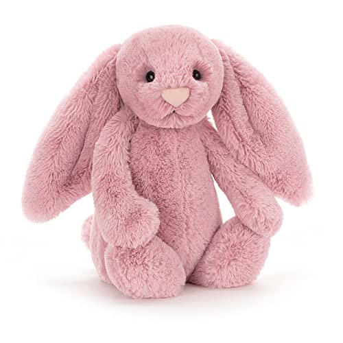 Jellycat Bashful Tulip Pink Bunny Stuffed Animal, Medium 12 inches - Rabbit and Bunny Plush Toy - Classic Children's Gift | Amazon (US)