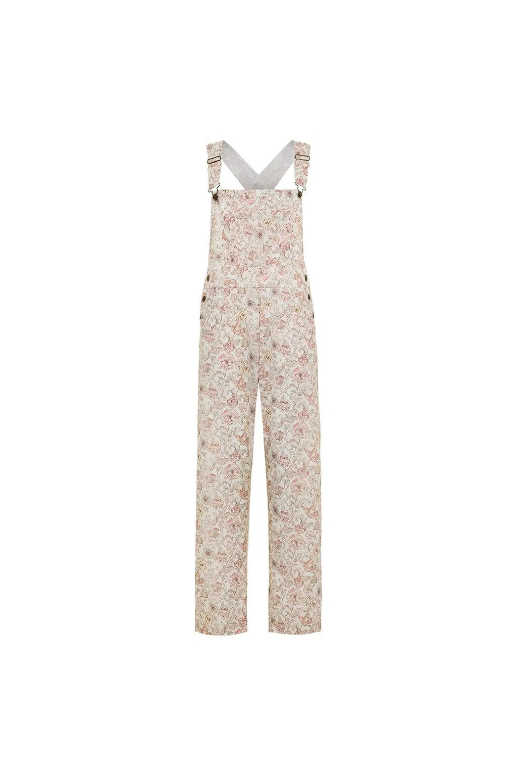 Venecia Floral Beach Overalls | Montce