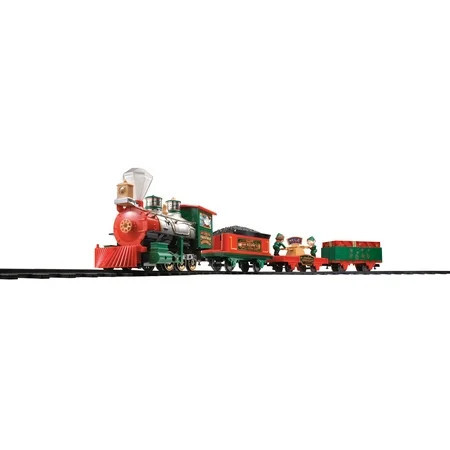 BATTERY OPERATED G-GAUGE CHRISTMAS SET - HAPPY HOLIDAY EXPRESS 35PCS | Walmart (US)