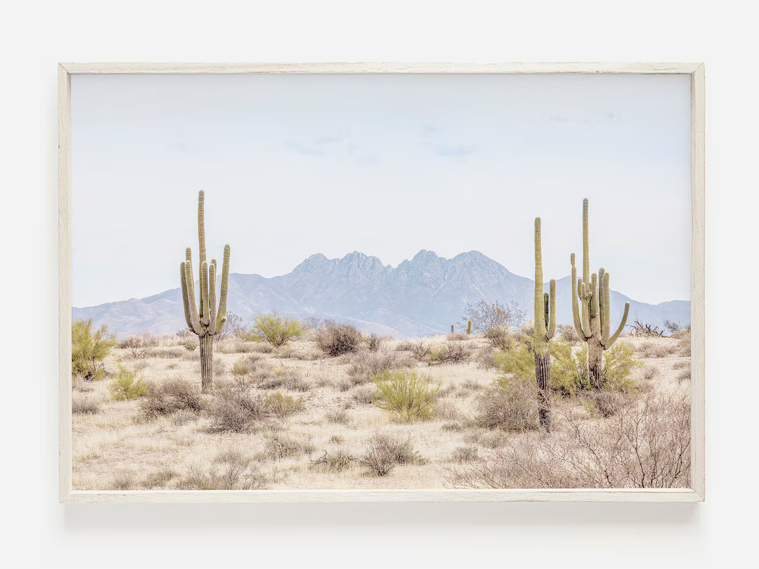 Four Peaks Arizona Desert Print, Southwestern Wall Art, Desert Photography, Desert Landscape Prin... | Etsy (US)