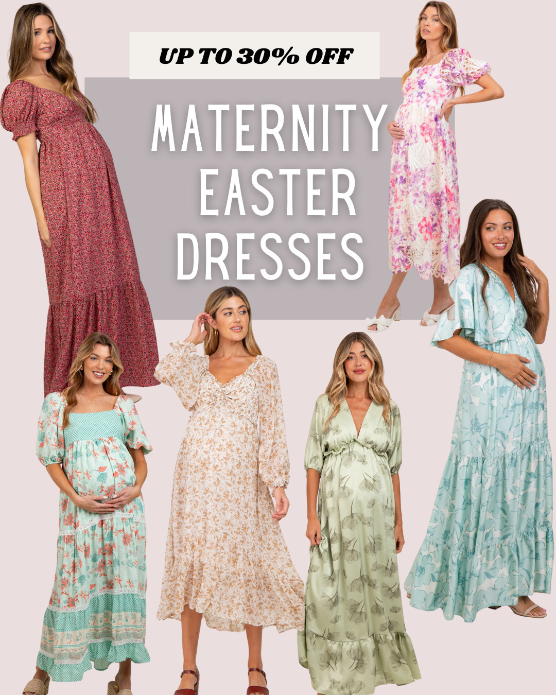 Up to 30% off my favorite maternity dresses at Pinkblush! Perfect for Easter, baby showers, or even a wedding shower! 

 #LTKSeasonal #LTKSaleAlert #LTKBump