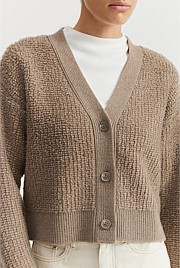Boucle Crop Cardigan | Country Road