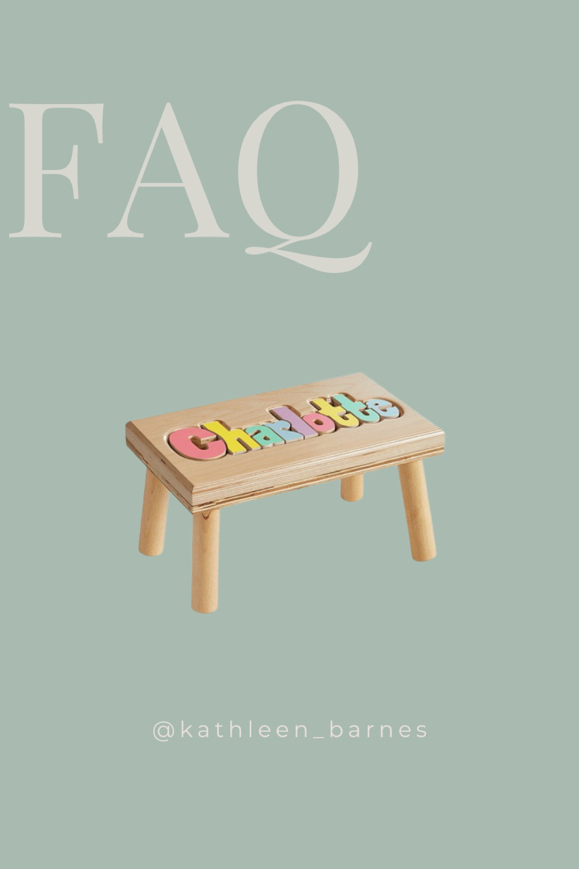 Wooden puzzle step stool for kids

#LTKKids #LTKHome #LTKBaby