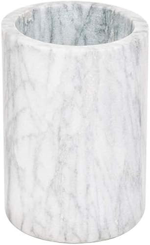 Kota Japan White Marble Stone Wine and Champagne Bottle Chiller Cooler - 7" X 5" | Elegant Kitche... | Amazon (US)