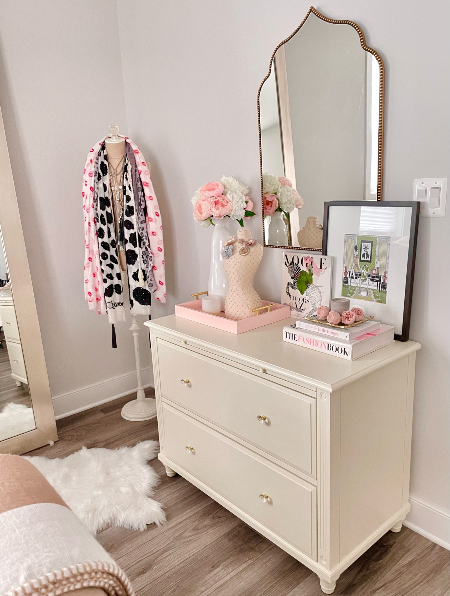 #TheBarbieLoft office file cabinet is on sale for a few more days. It looks more like a small credenza or small dresser, not a clunky file cabinet. I changed the knobs to add some bling! ✨

#LTKsalealert #LTKhome #LTKFind