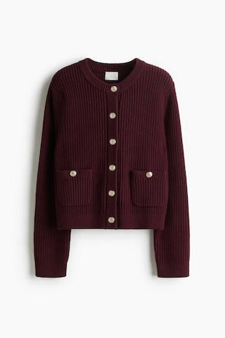 Rib-Knit Cardigan | H&M (US + CA)