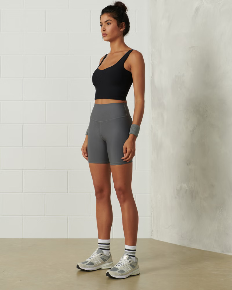 YPB sculptLUX 7" Bike Short | Abercrombie & Fitch (US)