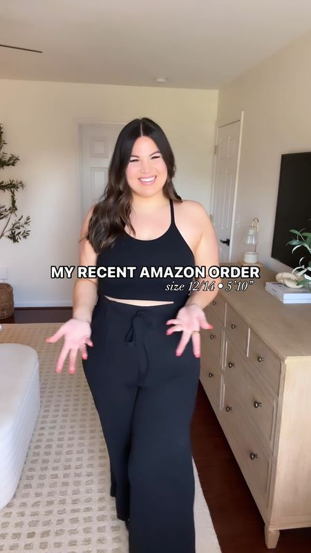 My recent Amazon order including some comfy finds for the summer time ☀️ wearing a size xl in everything! 

Amazon fashion, Amazon, loungewear, matching sets, two piece set, midsize 


#LTKVideo #LTKStyleTip #LTKMidsize