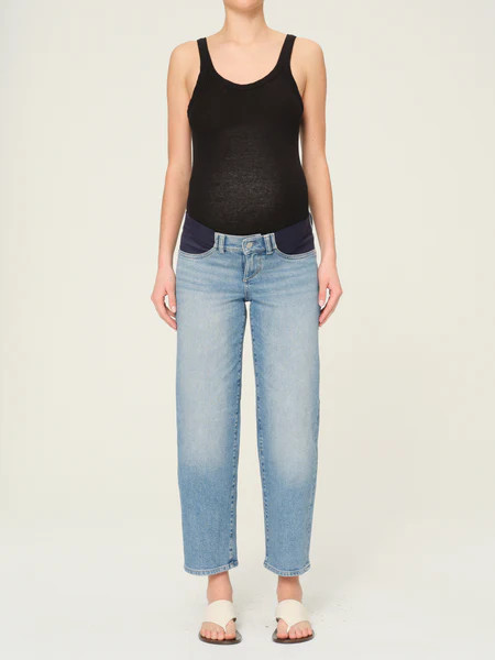 Thea Boyfriend Maternity Relaxed Tapered Jeans | Ravello | DL 1961 Women